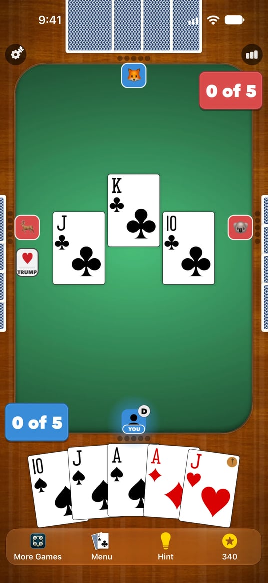 Euchre: No Ads on iPhone